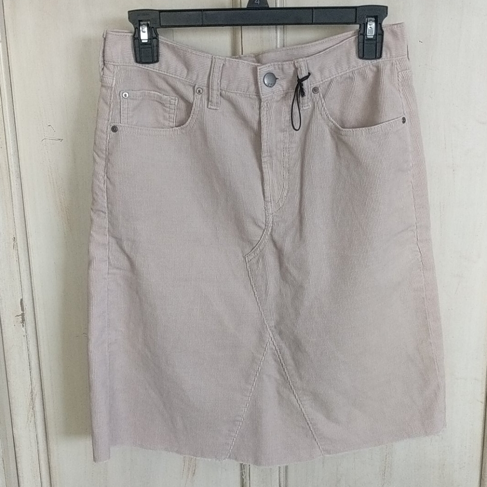 NWOT GAP Suede Pink Skirt
